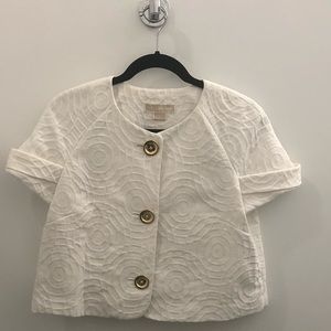 Michael Kors Short Sleeve Blazer